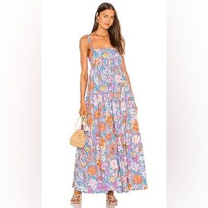 Free People Floral Maxi Dress